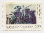 Stamps Argentina -  Rogelio Yrurtia