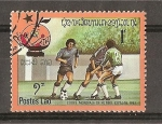 Sellos del Mundo : Asia : Laos : Mundial España 82.