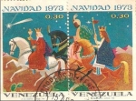 Stamps : America : Venezuela :  navidad de 1973