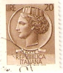 Stamps Italy -  REPVBBLICA ITANANA