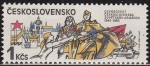 Stamps : Europe : Czechoslovakia :  CHECOSLOVAQUIA 1985 Scott 2560 Sello Nuevo Aniv. Pacto de Varsovia 1950 Ceskolovensko Czechoslovakia