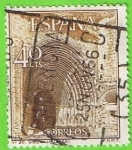 Stamps Spain -  Iglesia de Sigena (Huesca)