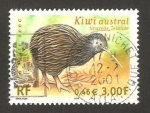 Stamps France -  fauna, kiwi austral