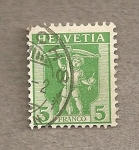 Stamps Switzerland -  Gillermo Tell