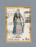Stamps Greece -  Trajes tipicos