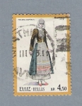 Stamps : Europe : Greece :  Trajes tipicos