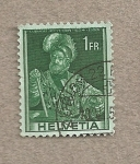 Stamps Switzerland -  Ludwig Pfyffer
