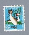 Stamps Switzerland -  Pájaros