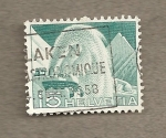 Stamps Switzerland -  Máquina quitanieves