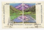 Stamps Argentina -  Feria Interacional Aconcagua-Mendoza