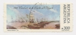 Stamps Argentina -  1845 Combate de la Vuelta de Obligado