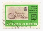Stamps Argentina -  Exposición Filatélica Argentina '85