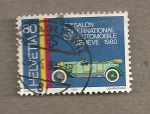 Stamps Switzerland -  50 Salón del Auotomovil Ginebra