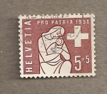 Stamps Switzerland -  Pro Patria 1958