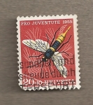 Stamps Switzerland -  Pro Juventute 1955