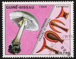 Sellos de Africa - Guinea Bissau -  SETAS-HONGOS: 1.161.015,00-Amanita phalloides