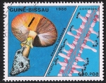 Stamps Guinea Bissau -  SETAS-HONGOS: 1.161.013,01-Amanita caesarea -Phil.47745-Dm.988.70-Y&T.477-Mch.991-Sc.767