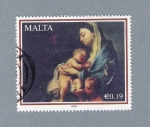 Sellos del Mundo : Europa : Malta : Madre
