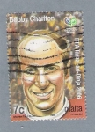 Stamps Malta -  Bobby Charlton