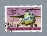 Stamps Russia -  Helicopteros