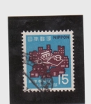 Stamps Asia - Japan -  Codigo postal