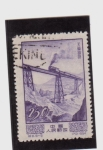 Stamps China -  Puente de ferrocarril