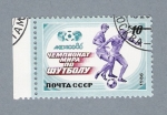 Stamps : Europe : Russia :  Campeonato de fútbol