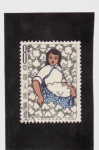Stamps China -  serie- La mujer en la Comuna