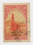 Stamps Argentina -  Pozo Petrolero en el Mar