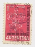 Stamps Argentina -  Campamento de Scout