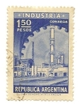 Stamps Argentina -  Undustria