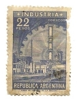 Stamps : America : Argentina :  Industria