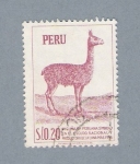 Stamps Peru -  Yama