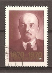 Stamps Russia -  100 Aniversario de la Muerte de Lenin / 1870 -1970.