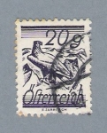 Stamps : Europe : Austria :  Águila