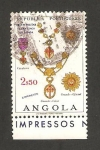 Stamps Angola -  condecoraciones militares