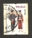 Sellos de Asia - Vietnam -  traje típico de cong