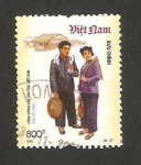 Stamps : Asia : Vietnam :  traje típico de ngái