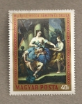 Stamps Hungary -  Cuadro Sansón y Dalila
