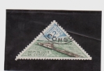 Stamps Africa - Republic of the Congo -  Transporte por río
