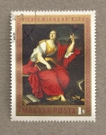Stamps Hungary -  Clio por Pierre Mignard