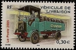 Stamps France -  camión de reparto
