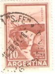 Stamps : America : Argentina :  melooza de puente de inca