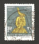 Stamps Egypt -  diosa de oro silakht