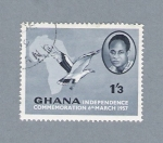 Stamps Ghana -  Conmemoración Independencia