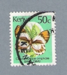 Stamps : Africa : Kenya :  Mariposa