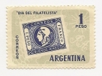 Sellos de America - Argentina -  Día del Filatelista