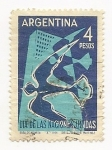 Sellos de America - Argentina -  Dia de las Naciones Unidas