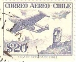 Stamps : America : Chile :  AIR MAIL