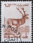 Sellos de Asia - Afganist�n -  Cervus elaphus